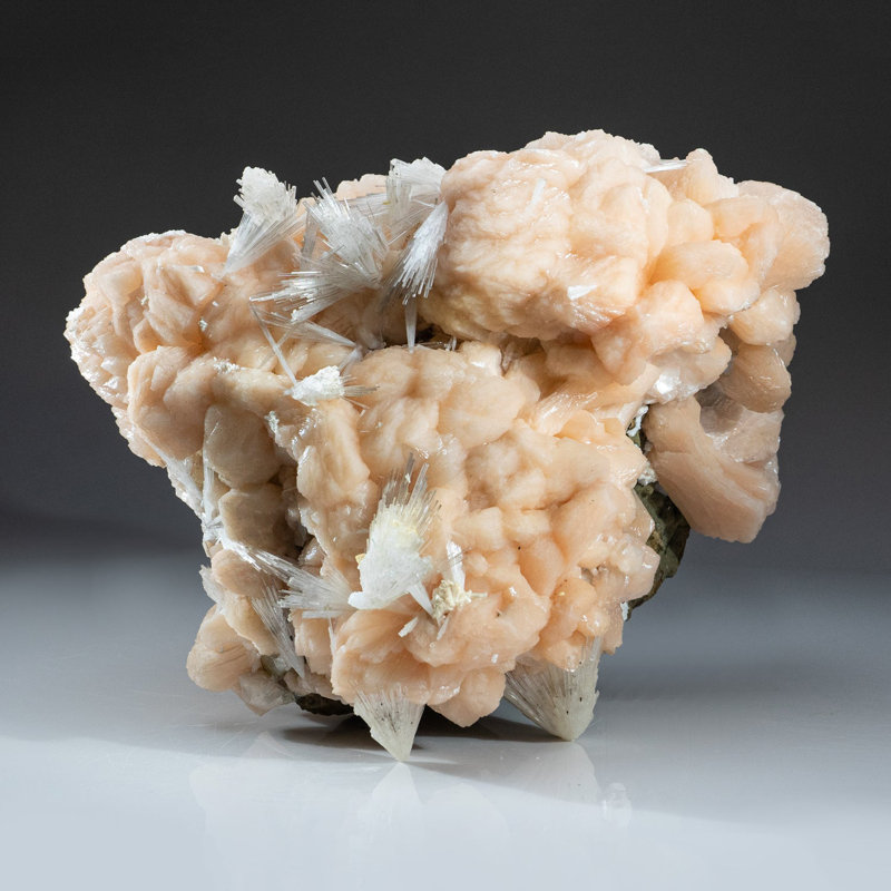 Scolecite with Stilbite from Nasik District, Maharashtra, India