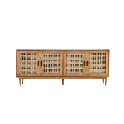 Buffet en bois massif à 4 portes Genie
