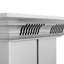 42" 400 CFM Ducted Island Range Hood in Stainless Steel-967664669