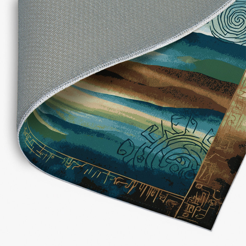 Tapis intérieur et extérieur Starry Ascent, Rectangle 1 pi 6 po x 2 pi 6 po