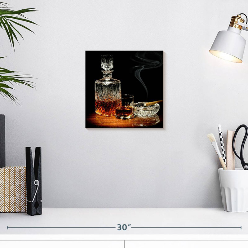 Carafe à décanter et cigare Yarlin, H 10 po x l 10 po
