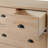 Arden 5-Piece Bedroom Set - Queen Bed, Two 2-Drawer Nightstands, 5-Drawer Chest, 6-Drawer Double Dresser, Solid Pine Wood, Light Driftwood Finish, Modern Rustic Style-87732035-87732039