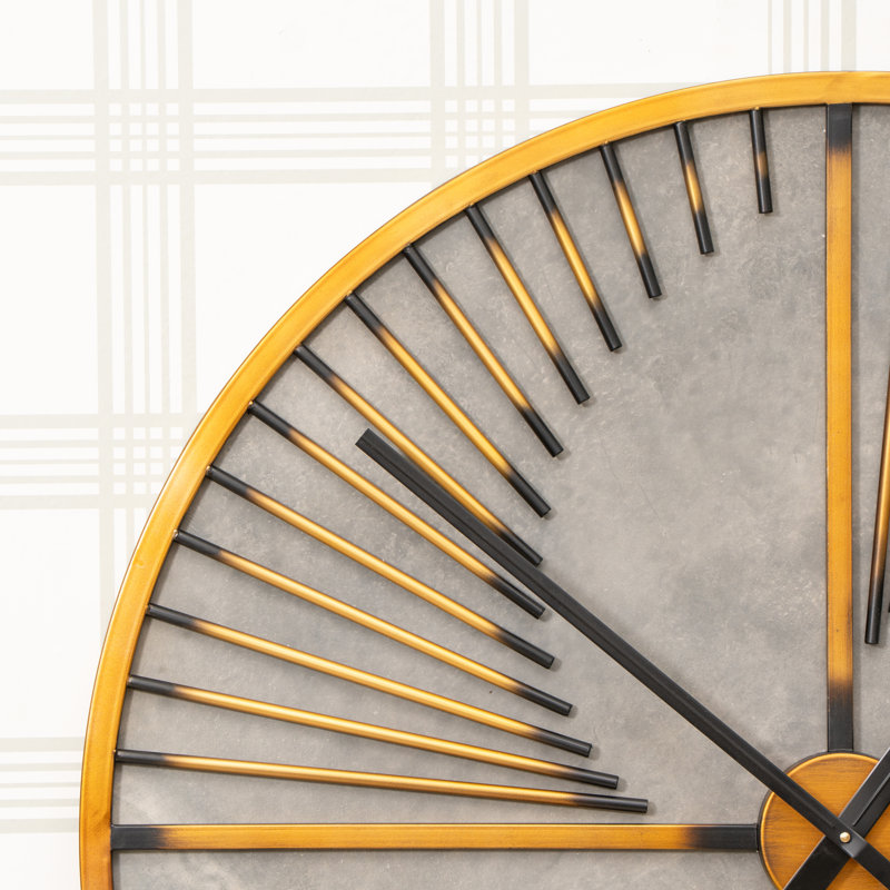 Metal Wall Clock