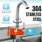 Freestanding Outdoor Sink Station With Hose Hookup