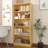 71" Tall Book Shelf, 5 Tier Large Bookshelf, Standing Wood Display Book Shelf For Living Room, Office, Library-766312538