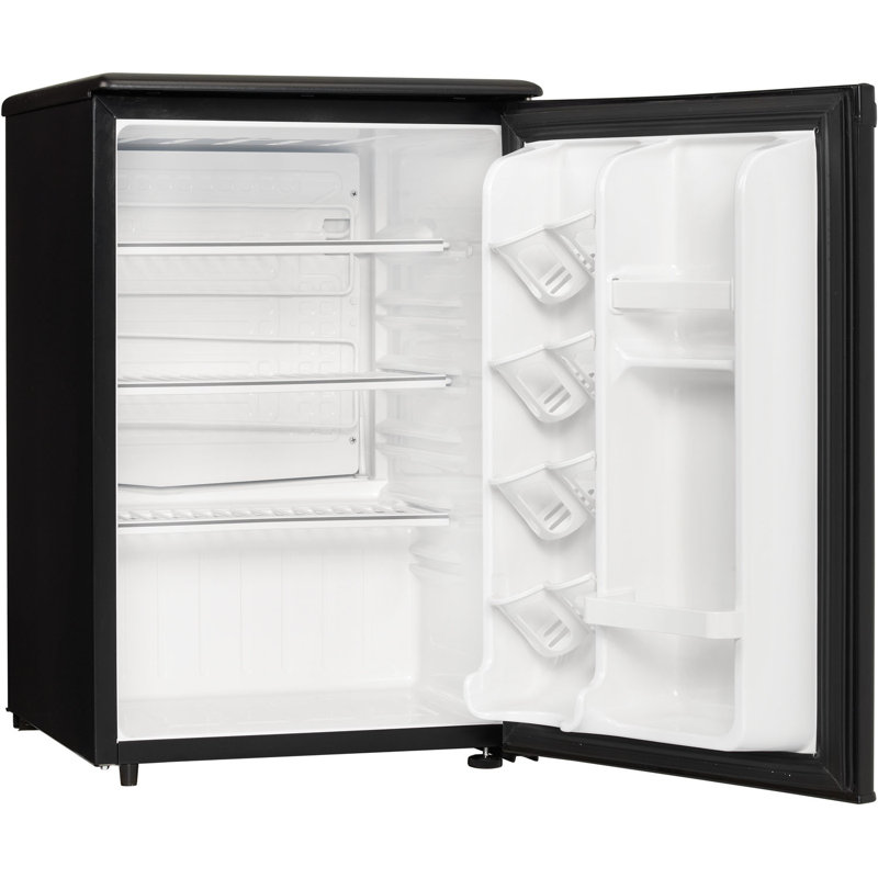 Danby 2.6 Cubic Feet Freestanding Mini Fridge, Black