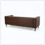 Canapé 3 places pratique avec des coussins confortables et une structure robuste-568412069