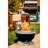 Cuisinart 24” Cleanburn Smokeless Fire Pit with Removable Base for Ash, Portable Wood Burning Outdoor Fireplace, Stainless Steel Smoke Free Outdoor Heater, Enhanced Airflow and Easy Cleanup