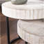Tables de bout, tables d'appoint gigognes pour salon, chambre à coucher