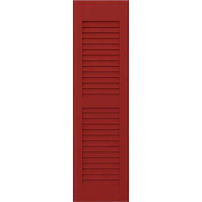 Americraft Two Equal Louver Shutters (Per Pair)