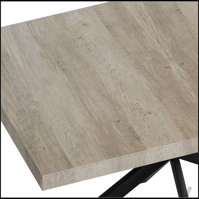 Table de salle à manger rétro avec plateau extensible Retro