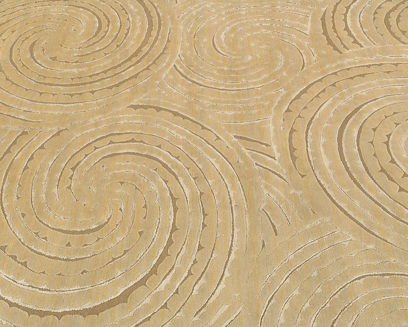 Galaxy Geometric Area Rug in Beige/Neutral, Rectangle 6' x 9'