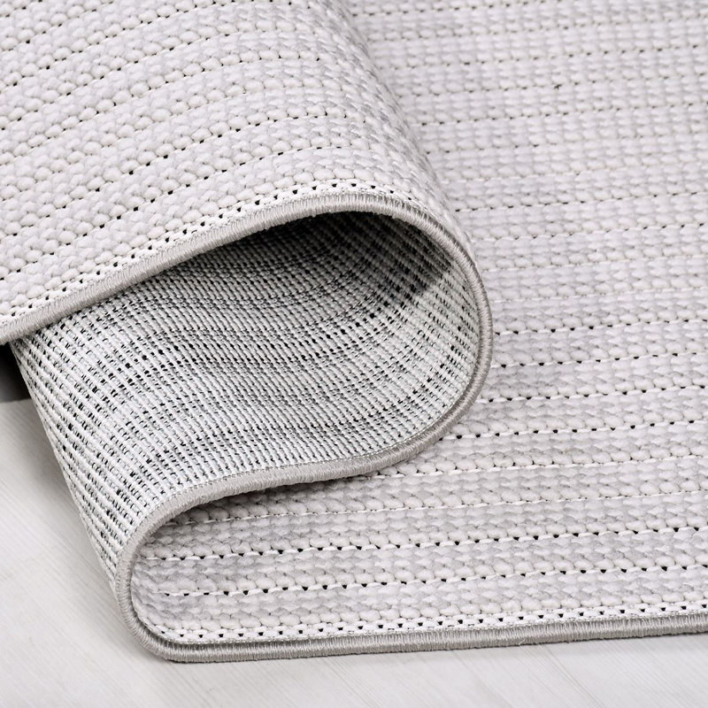 Tapis beige moderne lavable à la machine, Rectangle 2 pi 8 po x 5 pi