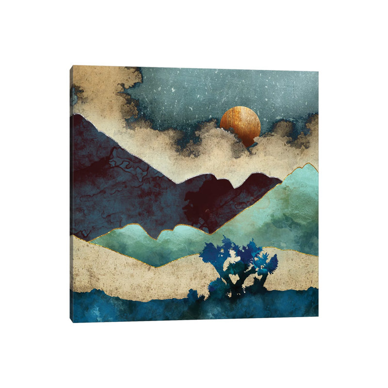 Evening Calm - Print on Canvas, Wrapped Canvas, 93.98 cm H x 93.98 cm W x 1.91 cm D