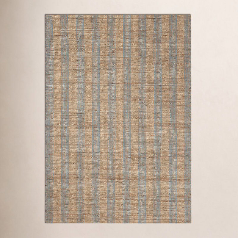 Chris Loves Julia x Loloi Judy Natural / Sky Area Rug, Rectangle 5' x 7'6"
