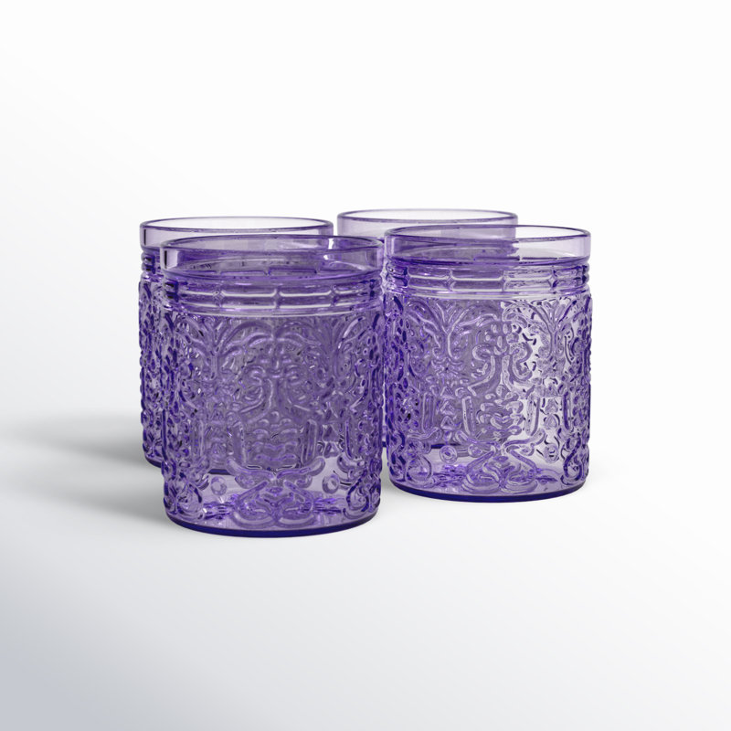 Jax Drinking Glass 11 oz, Purple DOF