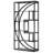 Vintage Gray 5-Tier Etagere Bookshelf With 8 Open Shelves, Perfect For Organizing And Displaying In Modern Interiors.-1620587133