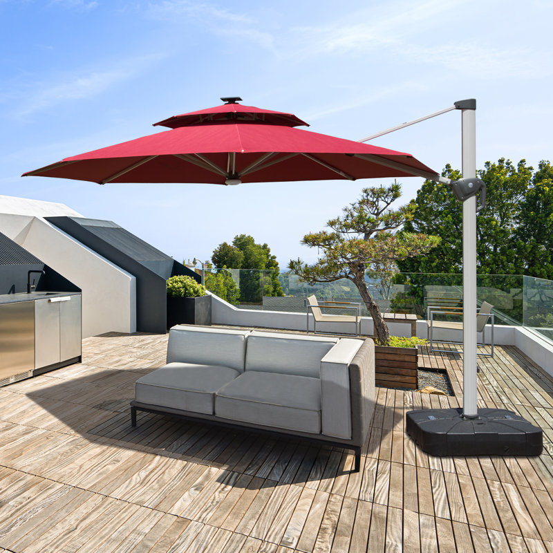 Parasol en porte-à-faux 130 po