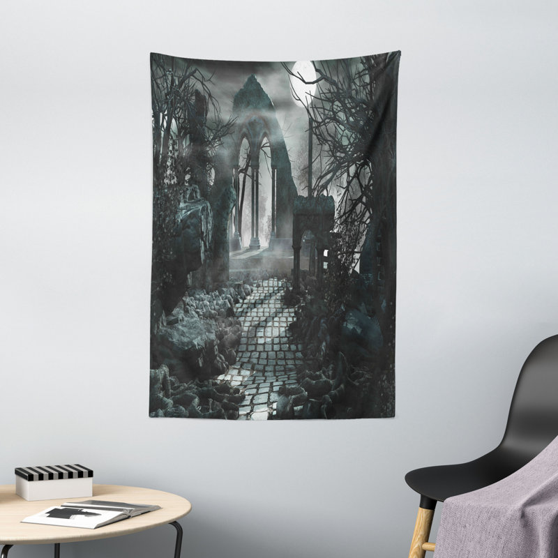 Tapisserie médiévale en polyester, H 60 po x l 40 po
