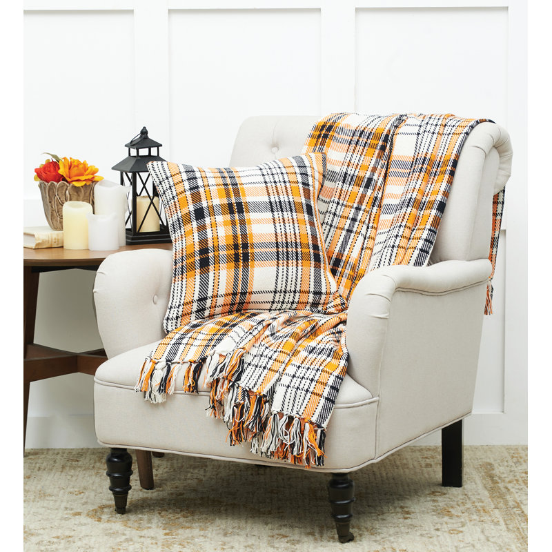 Zelda Plaid Throw