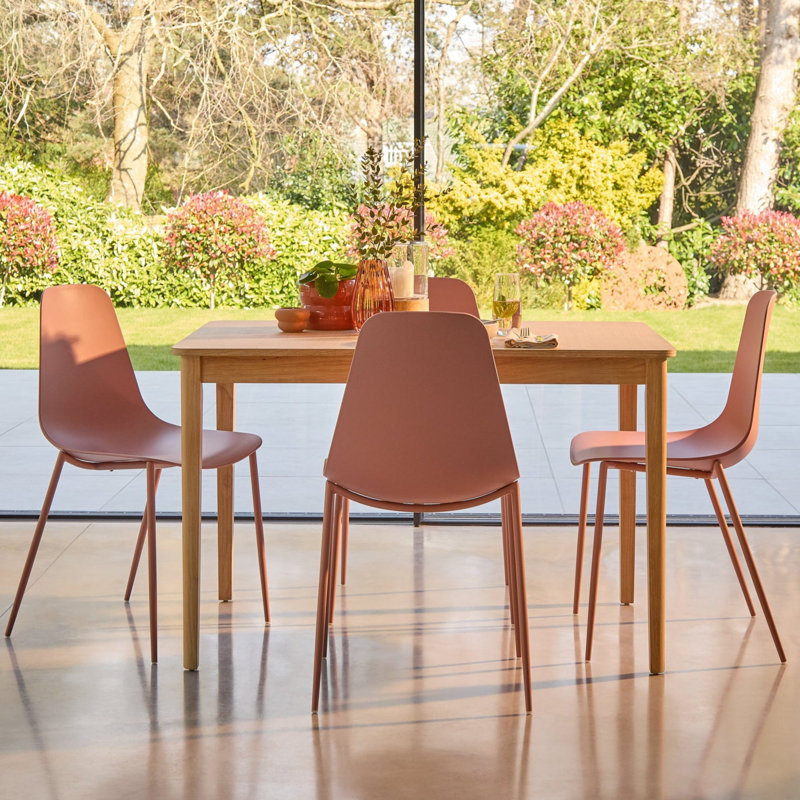 4 - Person Dining Set, Pink