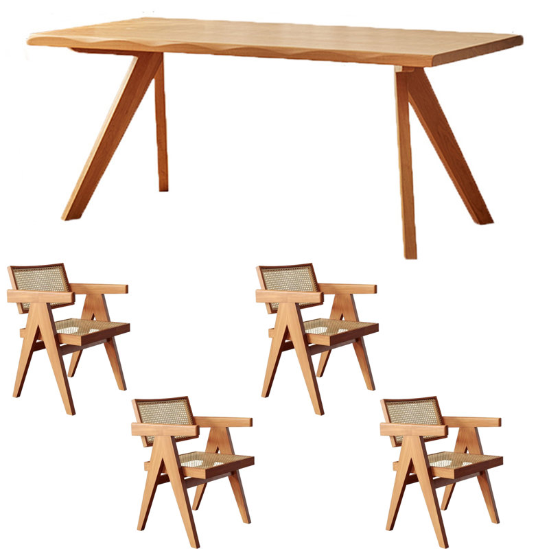Ensemble de table de salle à manger Minimalist, H 29,53 po x L 78,74 po x l 35,43 po