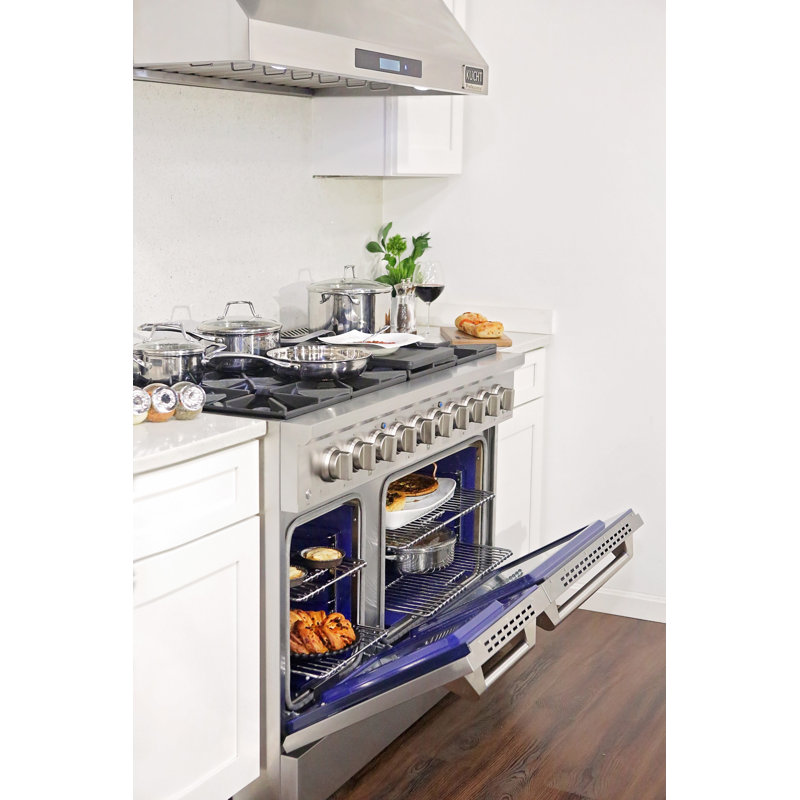 48" 6.7 Cu. ft Freestanding Gas, Stainless Steel, Liquid Propane