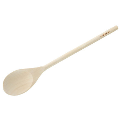 Grandes cuillères en bois Ecoqualité Cuillères à mélanger robustes pour la cuisson en gros pots
