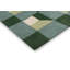Hand Tufted Wool Geometric Area Rug in Fern/White-876685448