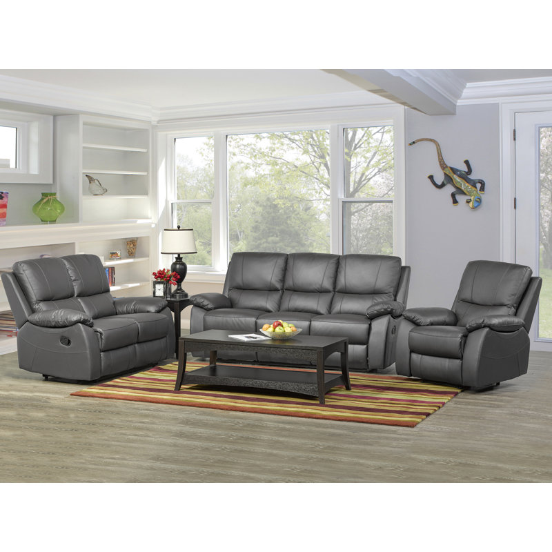 Ensemble de salon inclinable 3 pièces