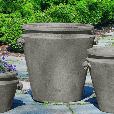 Scroll Handle Handmade Planter