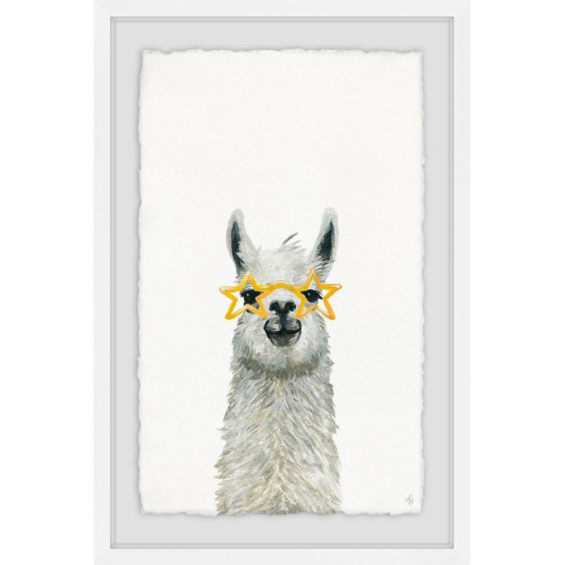 Framed Art, 30cm H x 20cm W, White Framed