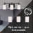 Faulkner 3 - Light Dimmable Vanity Light
