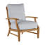 Croquet Teak Patio Chair with Cushions-581694907-624970021-620457044