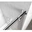 Porte de douche coulissante double sans cadre de 47 à 48 po x H 76 po-85752694