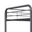 Furniture Triple Bunk Bed, FULL/FULL/FULL, Black, Bed