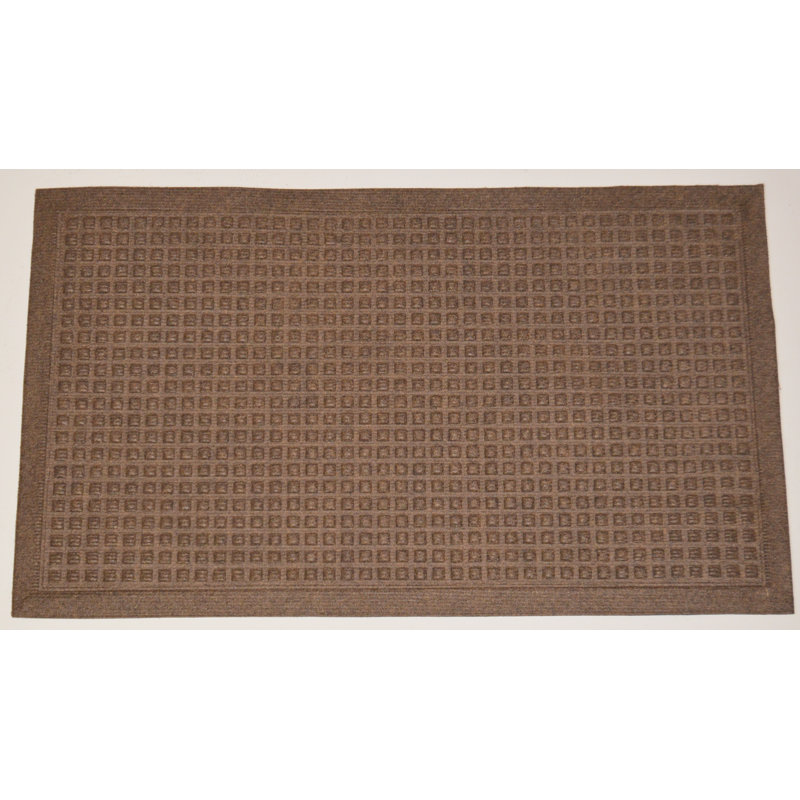 Tapis de porte d'extérieur antidérapant Jireth, L 32 po x L 48 po
