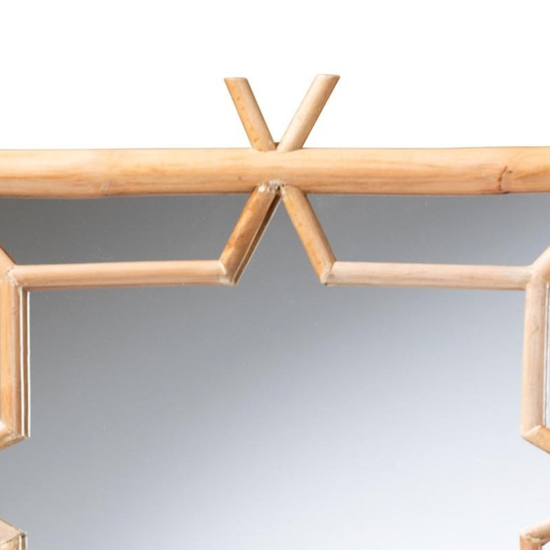 Rattan Frame Mirror
