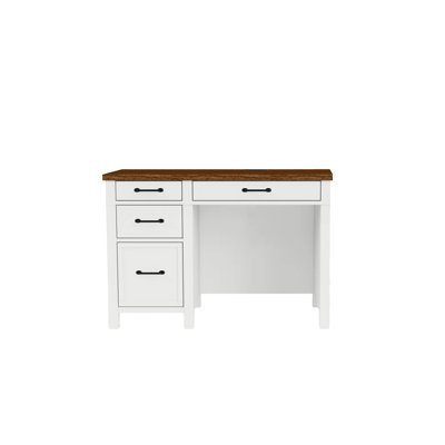Modern Two Tone Computer Desk