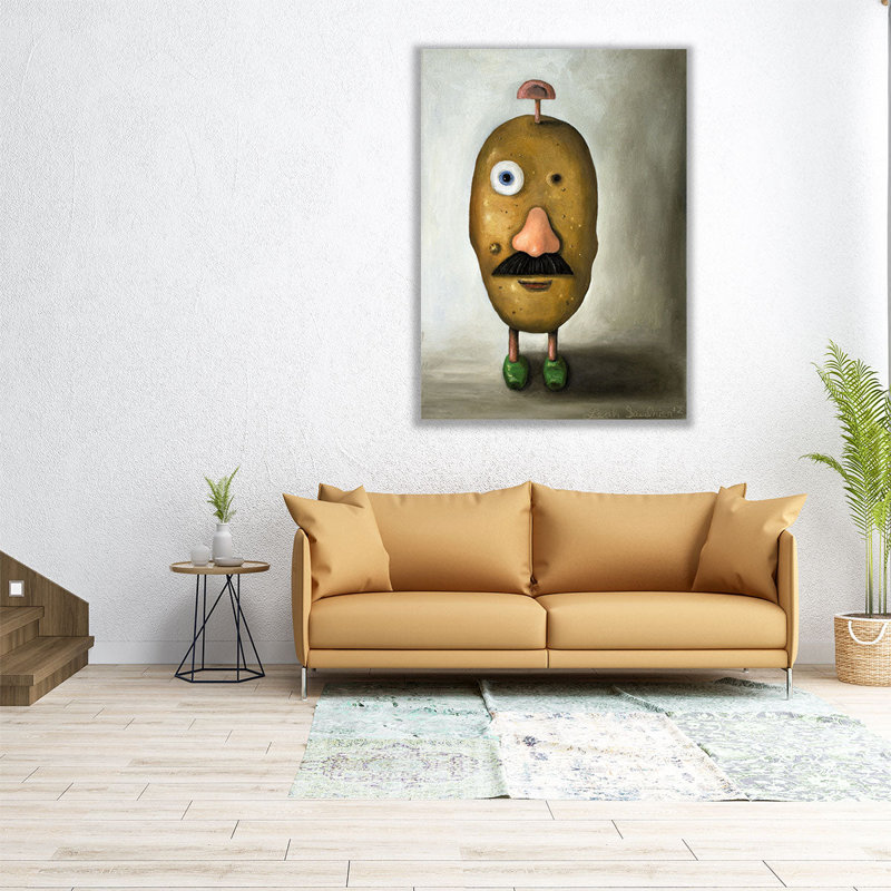 Misfit Potato 2 - reproduction d'art sur toile, H 24 po x l 18 po
