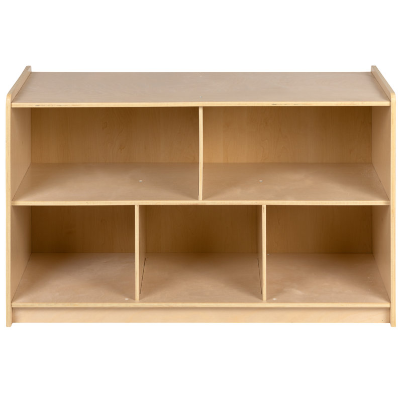 Bexley Wooden School Classroom Storage Cabinet/Cubby for Commercial or Home Use, 24" H x 36" W 