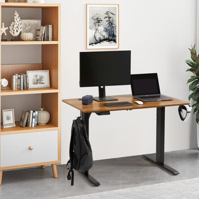 Lamin Adjustable Metal Base Standing Desk