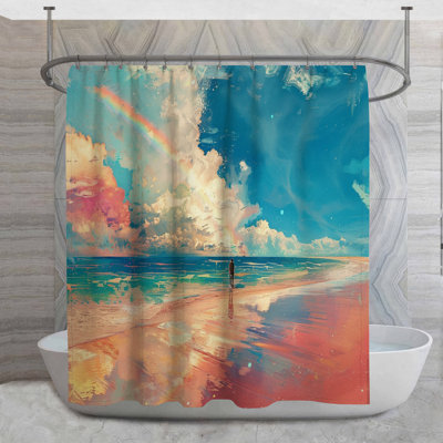 Rideau de douche Laquanya