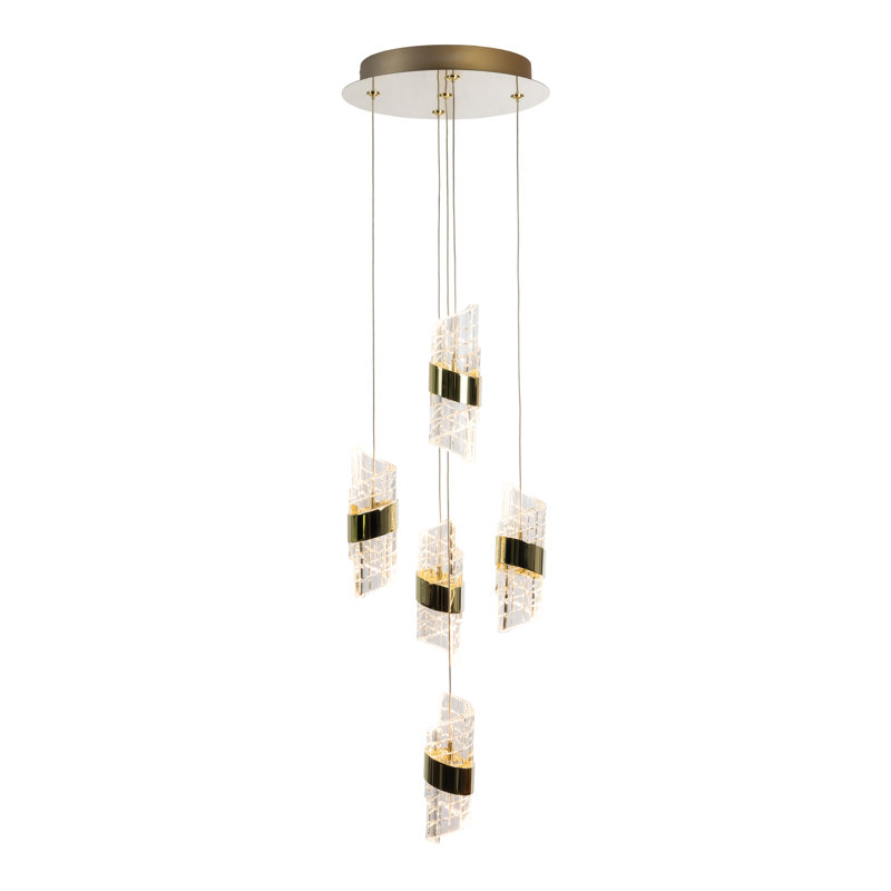 5 - Light Gold Pendant