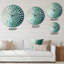 Woekel - Horloge murale peinture abstraite-734450235