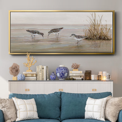 Early Risers II- Framed Canvas