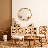 30 Inch Round Rattan Wall Mirror, Boho Decorative Mirror With Natural Woven Frame, Handmade Rustic Mirror For Bathroom, Living Room, Bedroom, Entryway, Farmhouse Home Decor