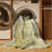 Machine Washable Abstract Beige Area Rug-891832633