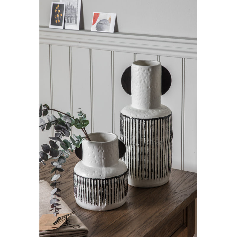 Lovins Handmade Ceramic Table Vase, 40.5cm H x 17.5cm W x 17.5cm D