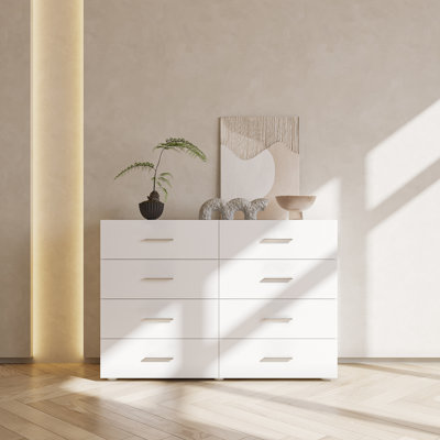Armoire de rangement à 8 tiroirs Bezalel